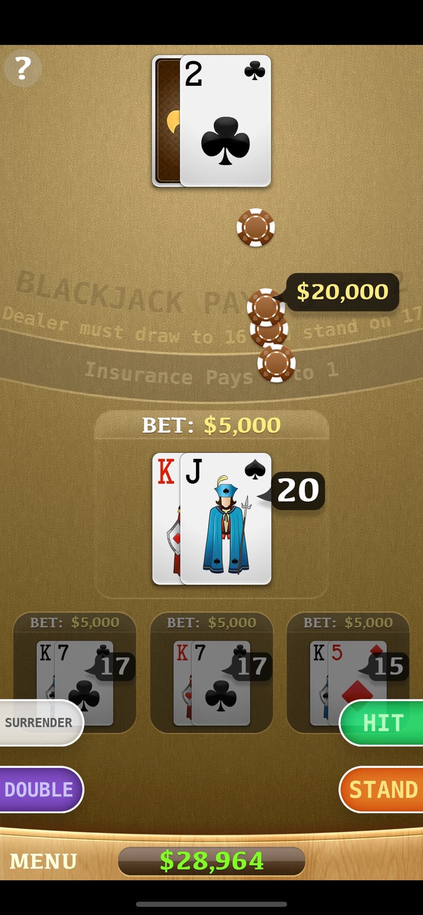 ⋆Blackjack screenshot 4 - screenshot