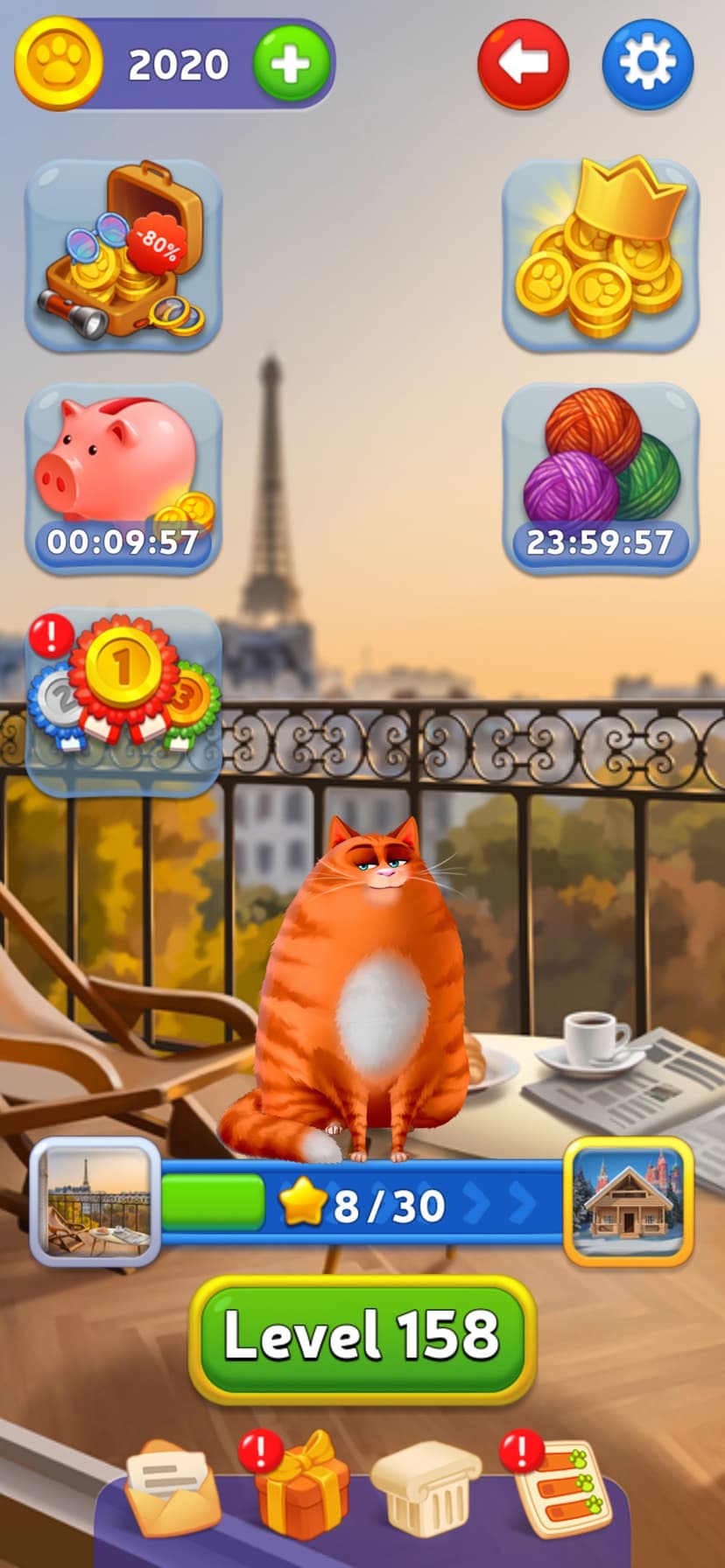 Kitty Scramble: Word Stacks screenshot 6 - screenshot