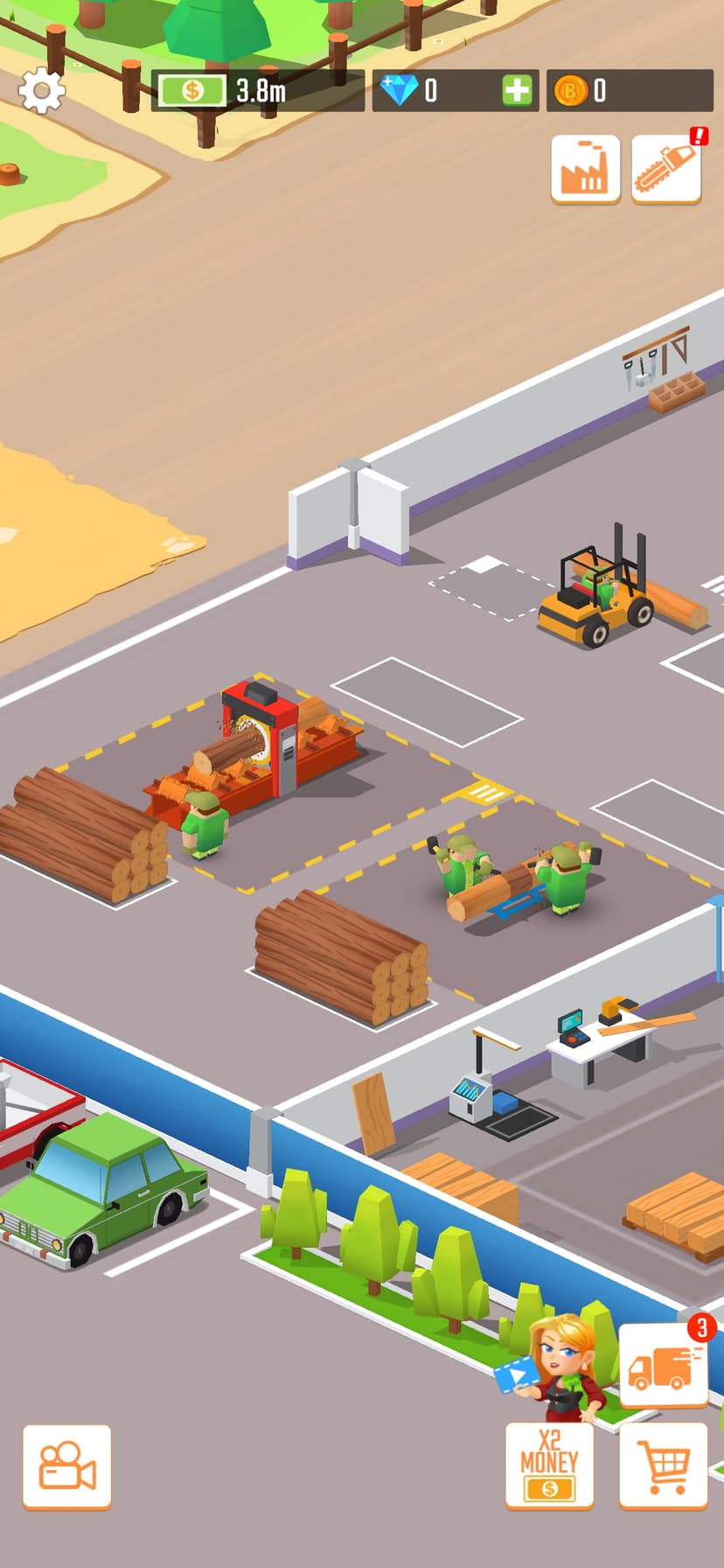 Idle Lumber Empire - Wood Game screenshot 8 - screenshot