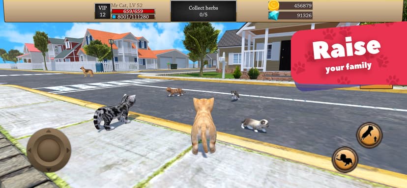 Cat Simulator 3D - Animal Life screenshot 2 - screenshot
