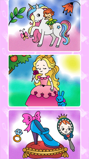 Drawing Princess Coloring Game screenshot 16 - screenshot