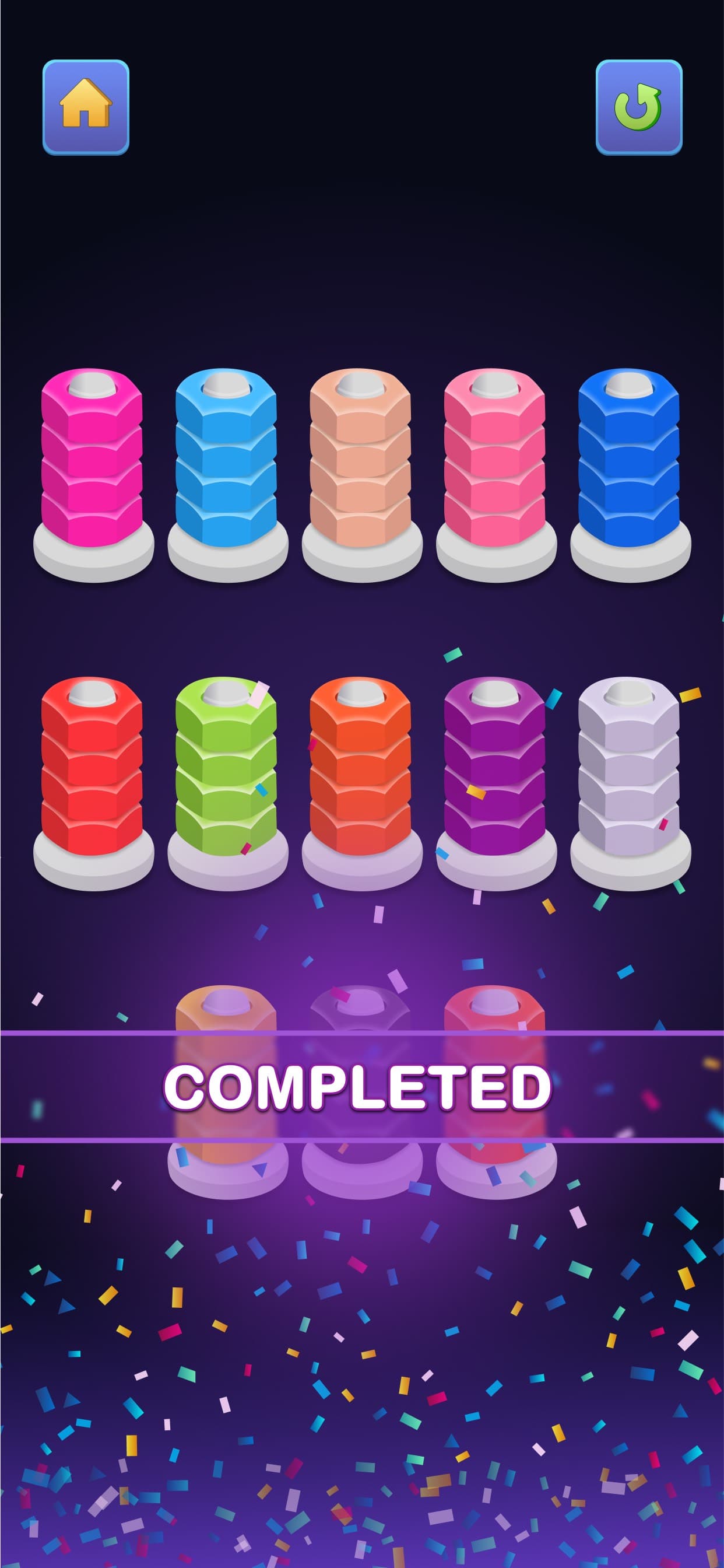 Nuts & Bolts - Color Sort Game screenshot 6 - screenshot