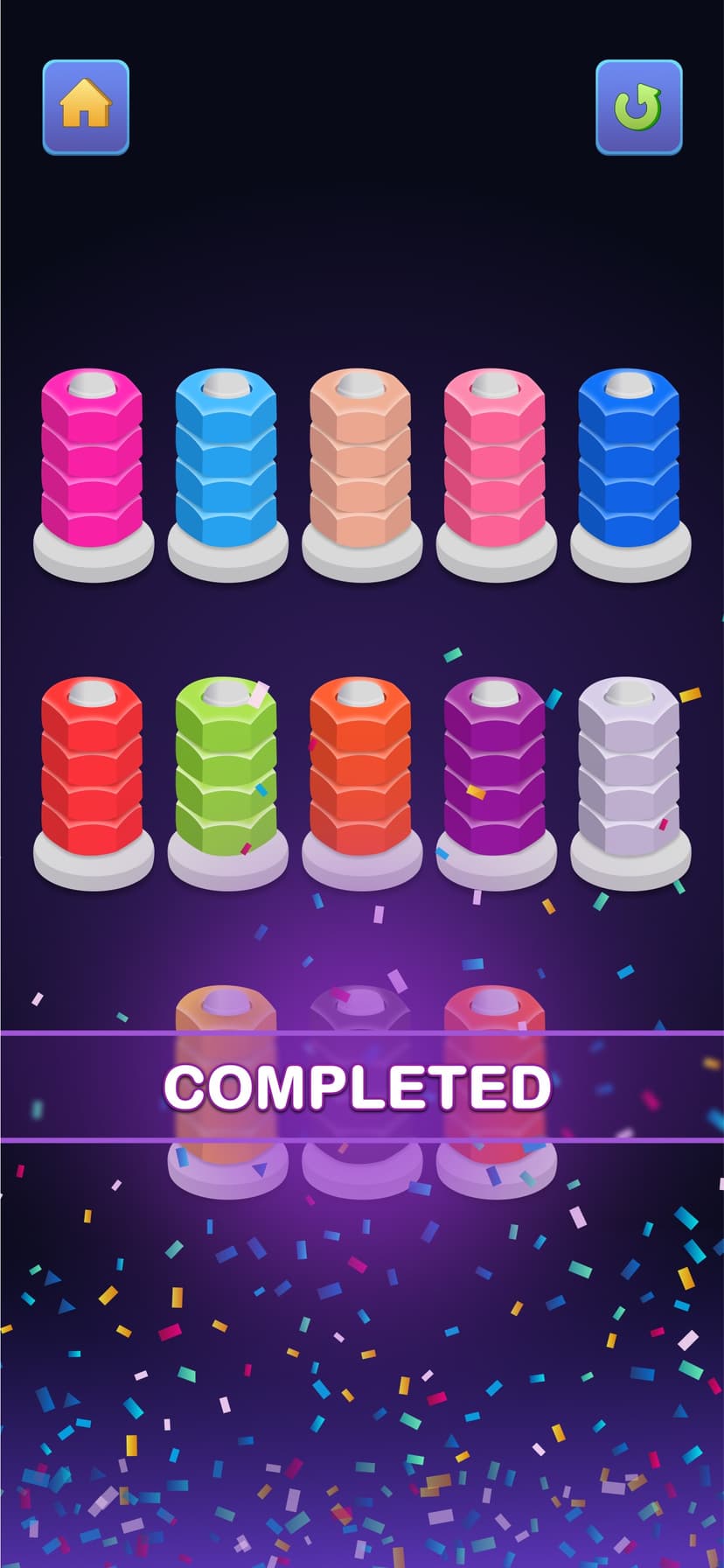 Nuts & Bolts - Color Sort Game screenshot 6 - screenshot