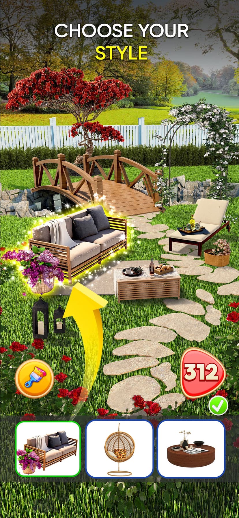 Garden & Home: Design Game screenshot 8 - screenshot