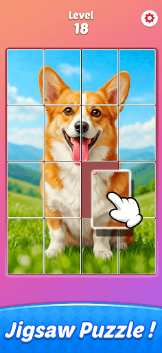 Jigsaw Solitaire Motion Puzzle screenshot 1 - screenshot