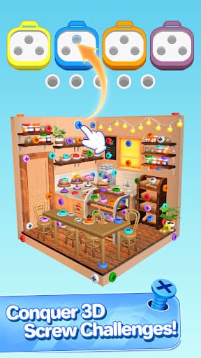 Screw Sort Jam™ - Screw 3d screenshot 5 - screenshot