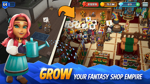 Shop Titans: Crafting Tycoon screenshot 1 - screenshot