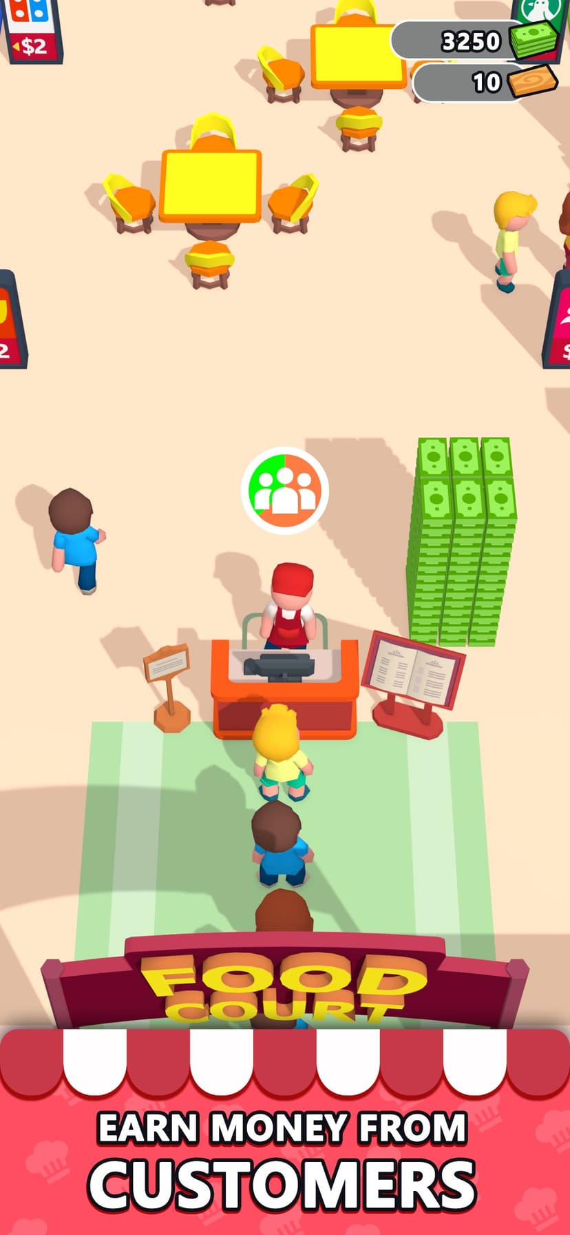 Food Court Idle screenshot 1 - screenshot
