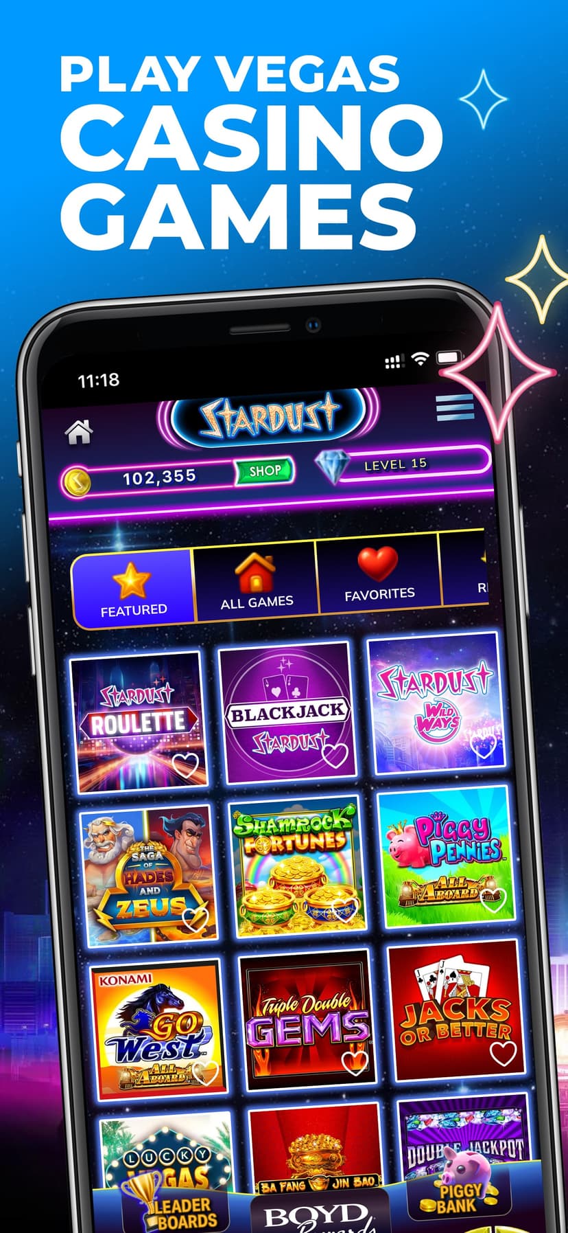 Stardust Social Casino screenshot 1 - screenshot