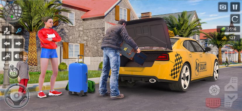 Radio Taxi Driving Game 2021 screenshot 5 - screenshot