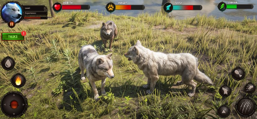 Real Wolf Simulator: Rpg Games screenshot 3 - screenshot