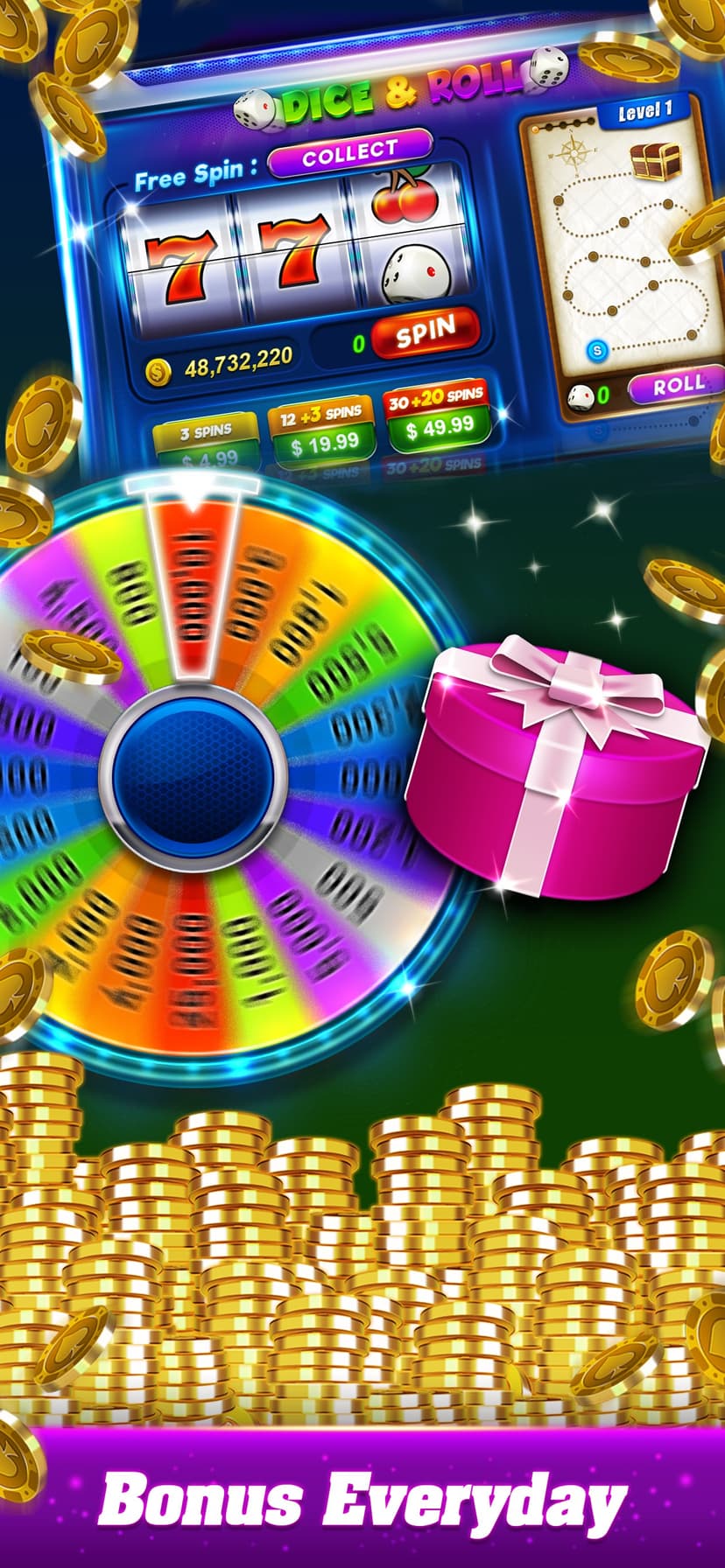 Farkle mania - Slots game screenshot 6 - screenshot