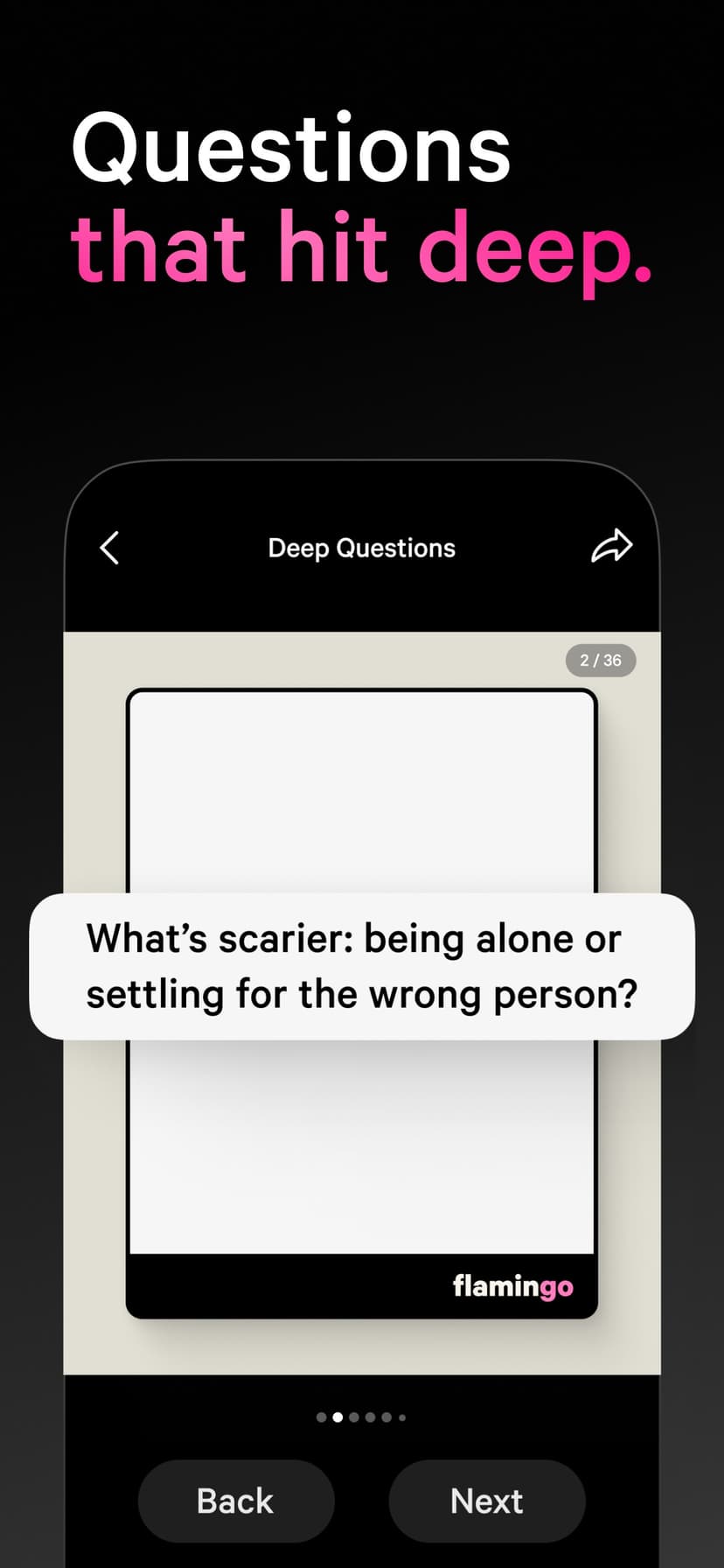 Flamingo cards screenshot 1 - screenshot