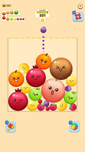 Fruit Merge-Juicy Melon Puzzle screenshot 4 - screenshot
