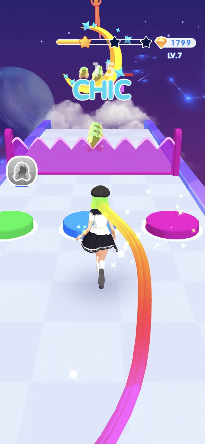 Dancing Hair: Dress Up screenshot 6 - screenshot