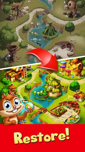 Forest Rescue: Bubble Pop screenshot 2 - screenshot