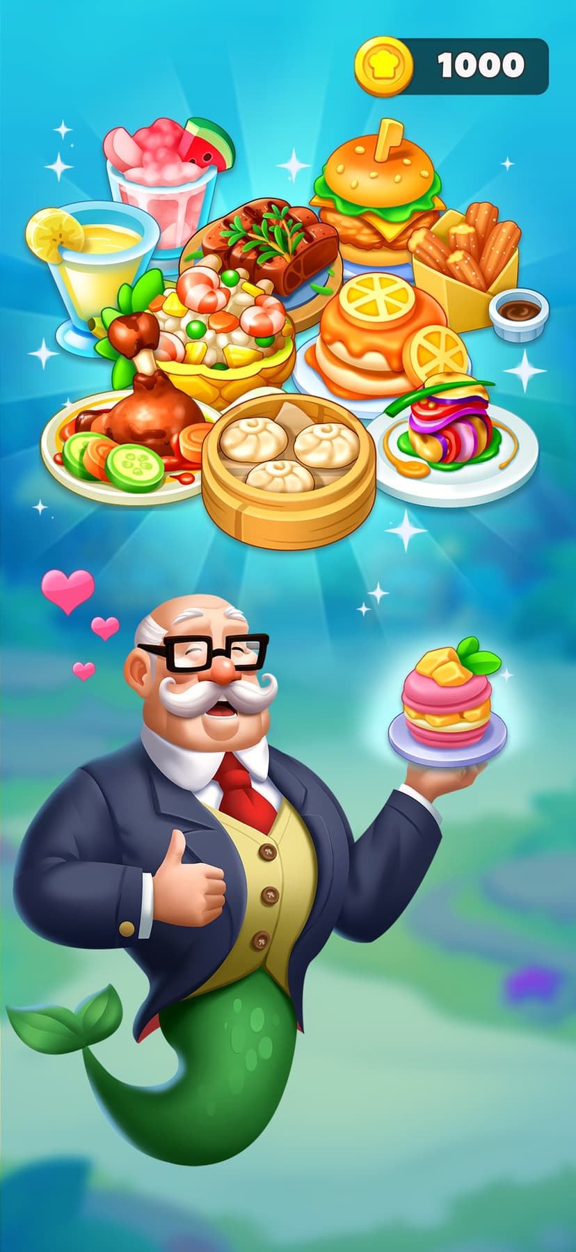 Merge Ocean - Cooking & Decor screenshot 9 - screenshot