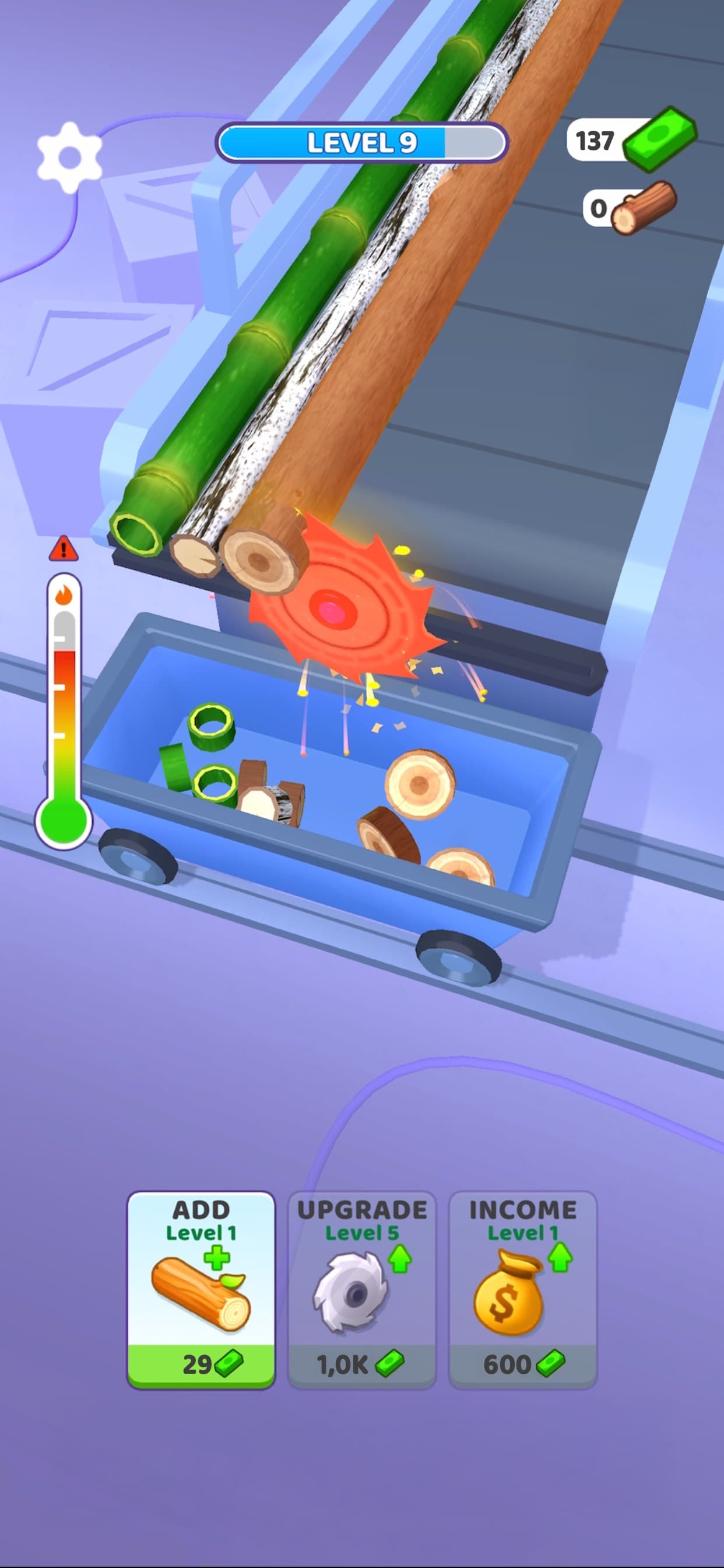 Idle Cutter: Wood Slice screenshot 6 - screenshot