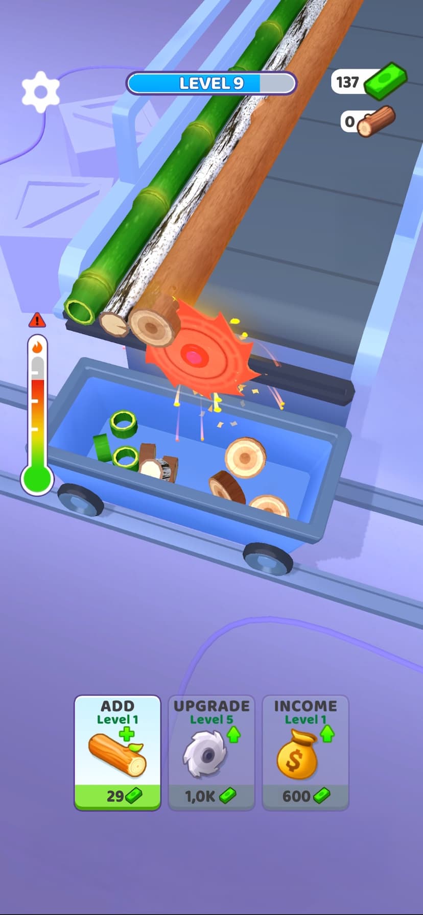 Idle Cutter: Wood Slice screenshot 6 - screenshot