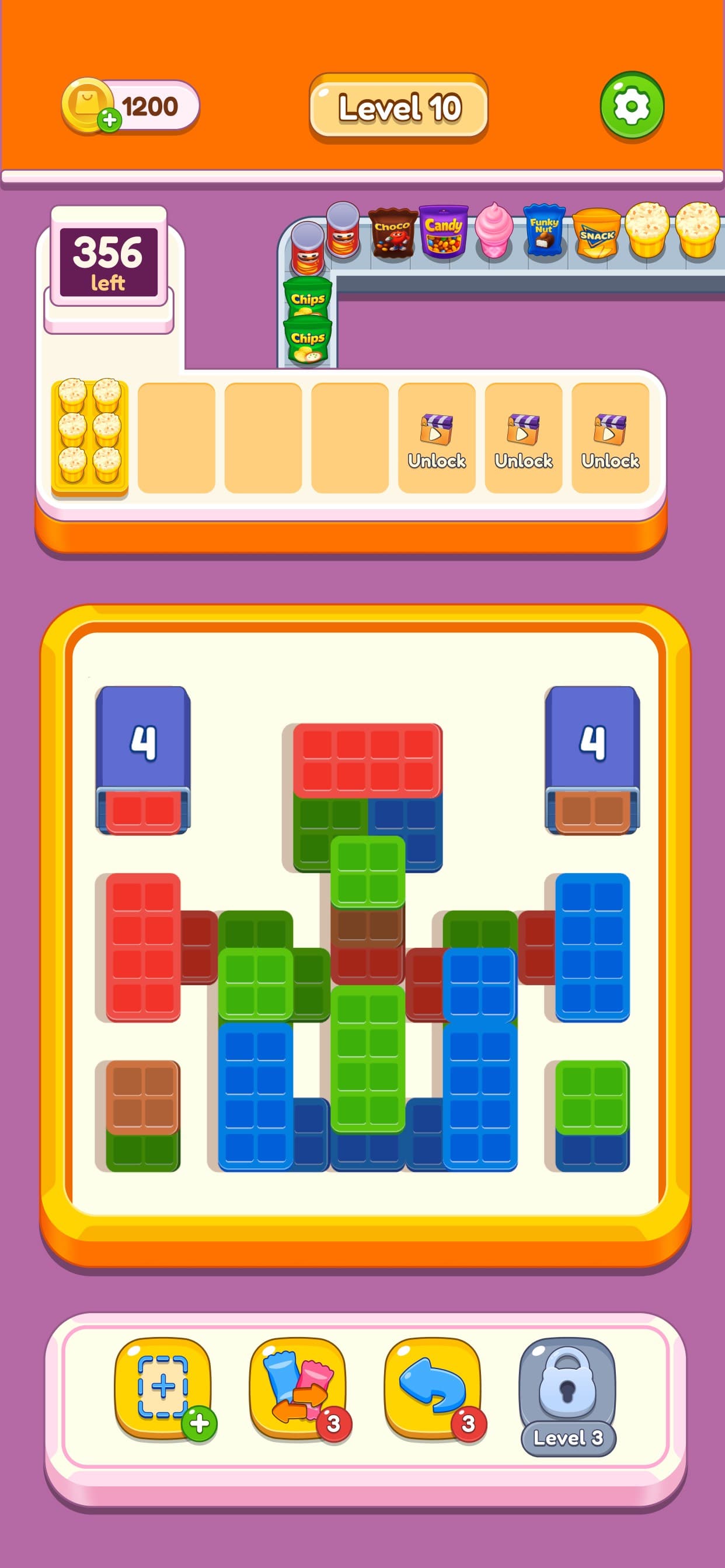 Snack Match: Color Supermarket screenshot 5 - screenshot