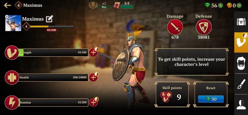 Gladiator Glory: PvP Battle screenshot 8 - screenshot