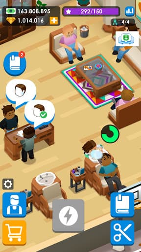 Idle Barber Shop Tycoon - Game screenshot 6 - screenshot