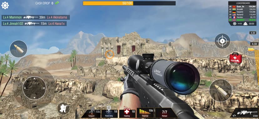 Sniper 3D: Bullet Strike PvP screenshot 6 - screenshot