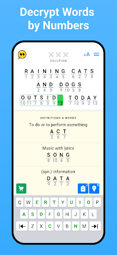 Figgerits - Word Puzzle Game screenshot 2 - screenshot