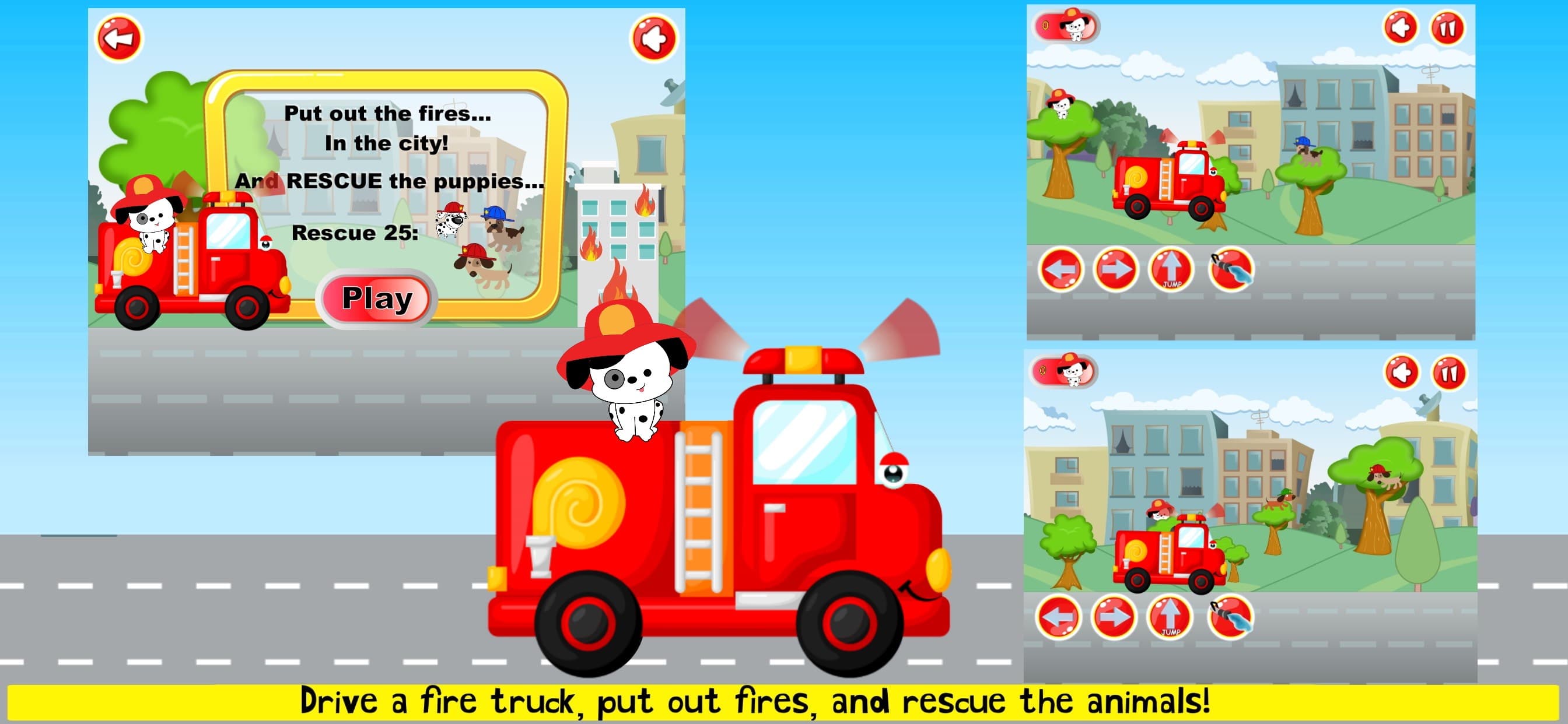 Fireman Game Fire-Truck Games screenshot 6 - screenshot