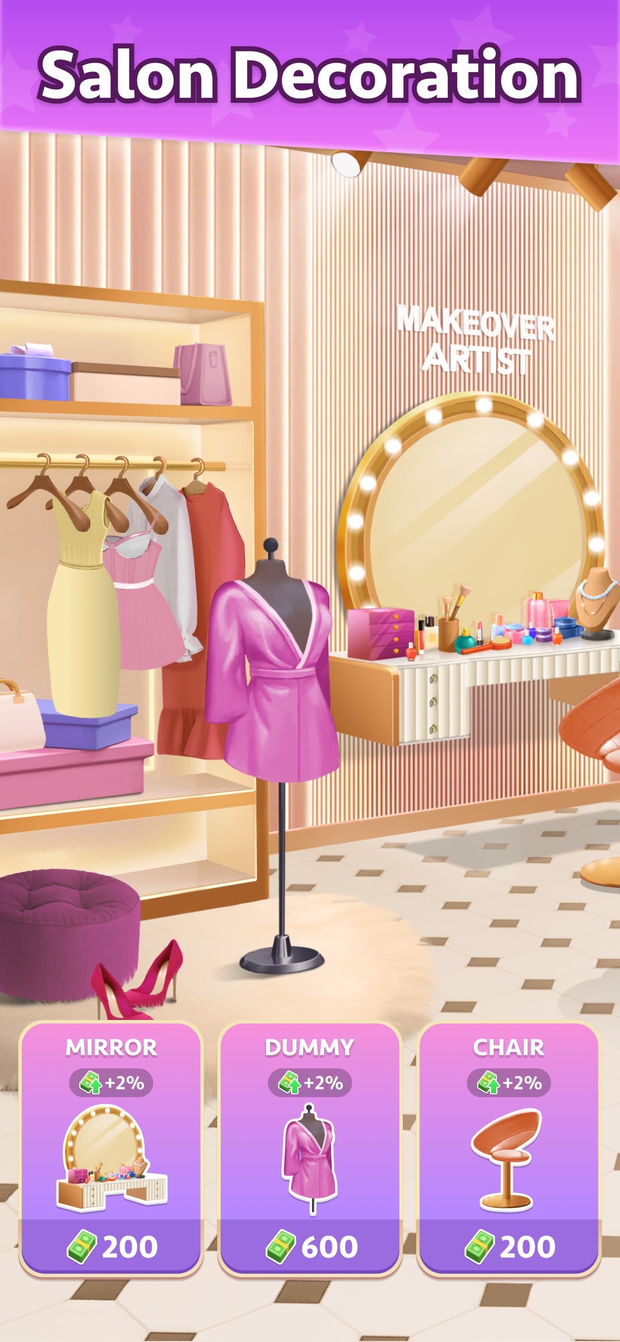 Makeover Artist-Makeup Games screenshot 4 - screenshot