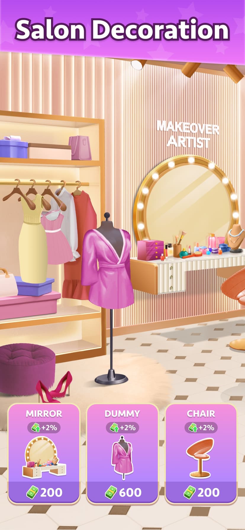 Makeover Artist-Makeup Games screenshot 4 - screenshot