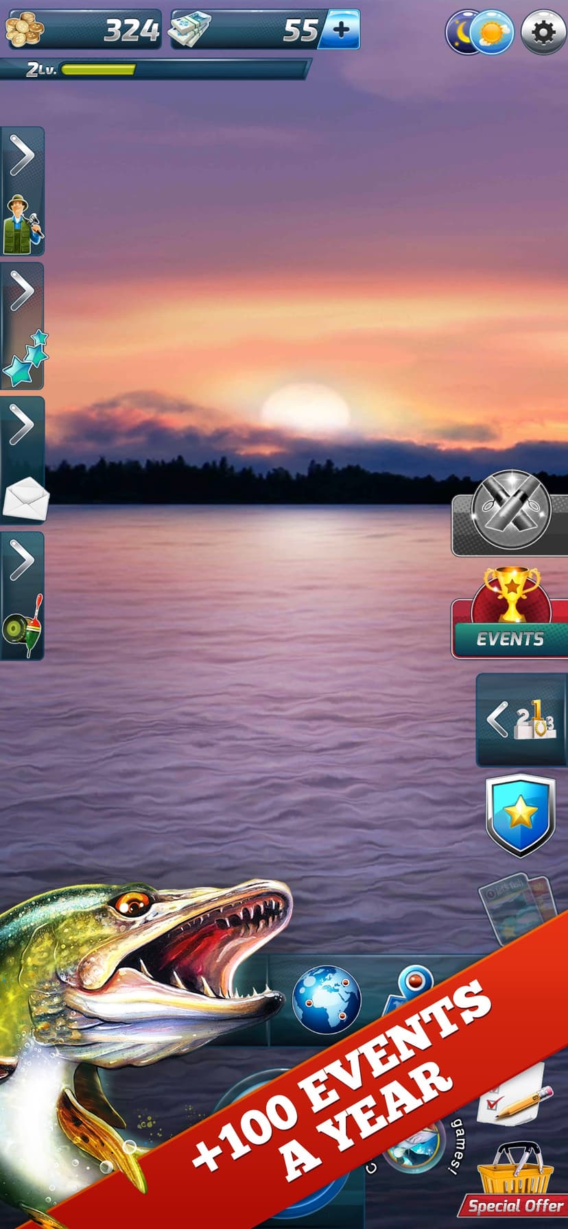Let's Fish:Sport Fishing Games screenshot 3 - screenshot