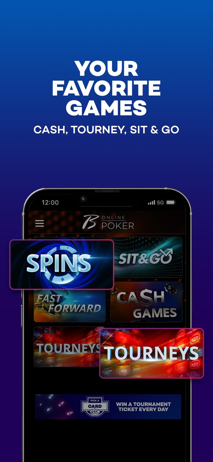 Borgata Poker & Texas Hold 'Em screenshot 1 - screenshot