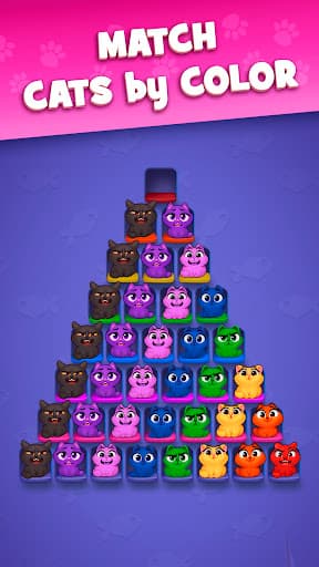 Kitty Sort: Twisted Tails screenshot 1 - screenshot