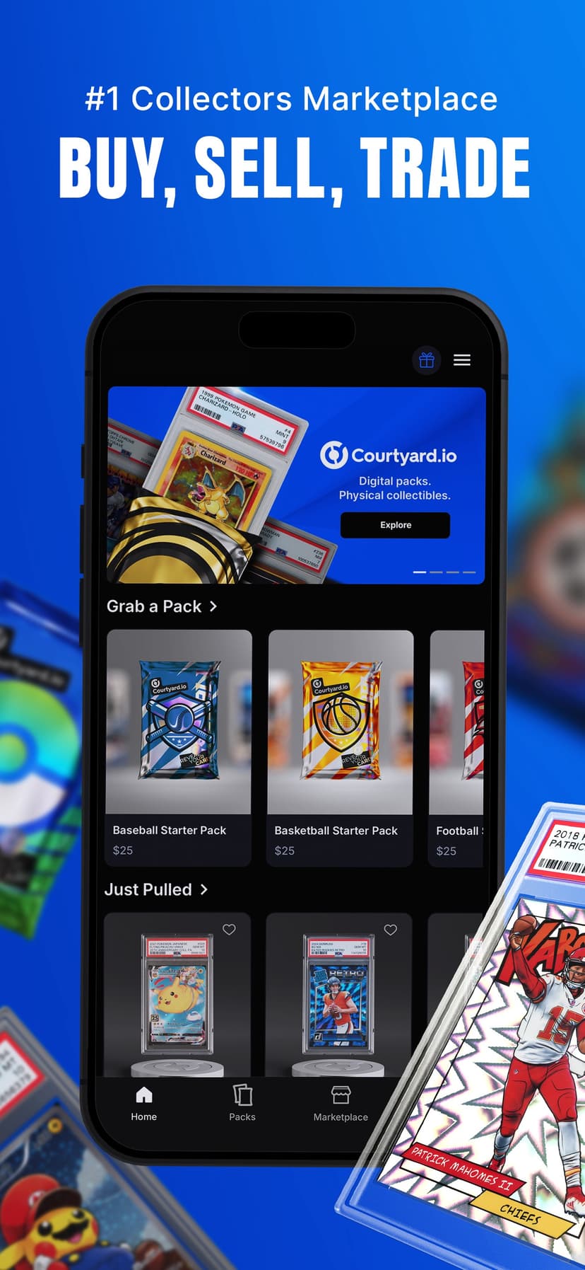 Courtyard - Trading Cards screenshot 2 - screenshot