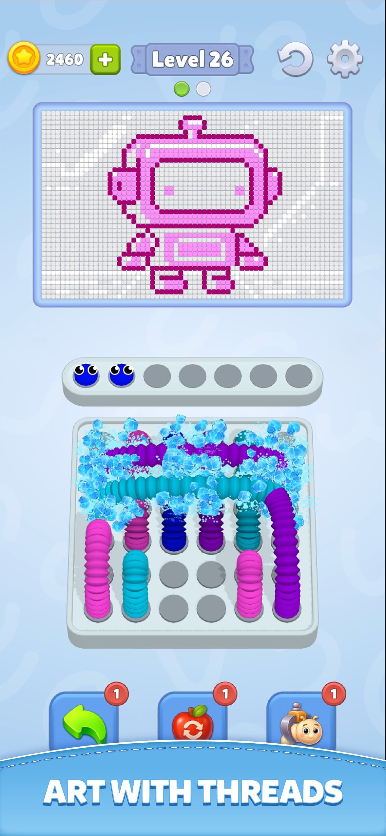 Wiggle Tangle - Thread Puzzle screenshot 8 - screenshot