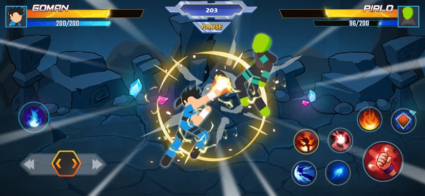 Super Stickman Fight screenshot 4 - screenshot