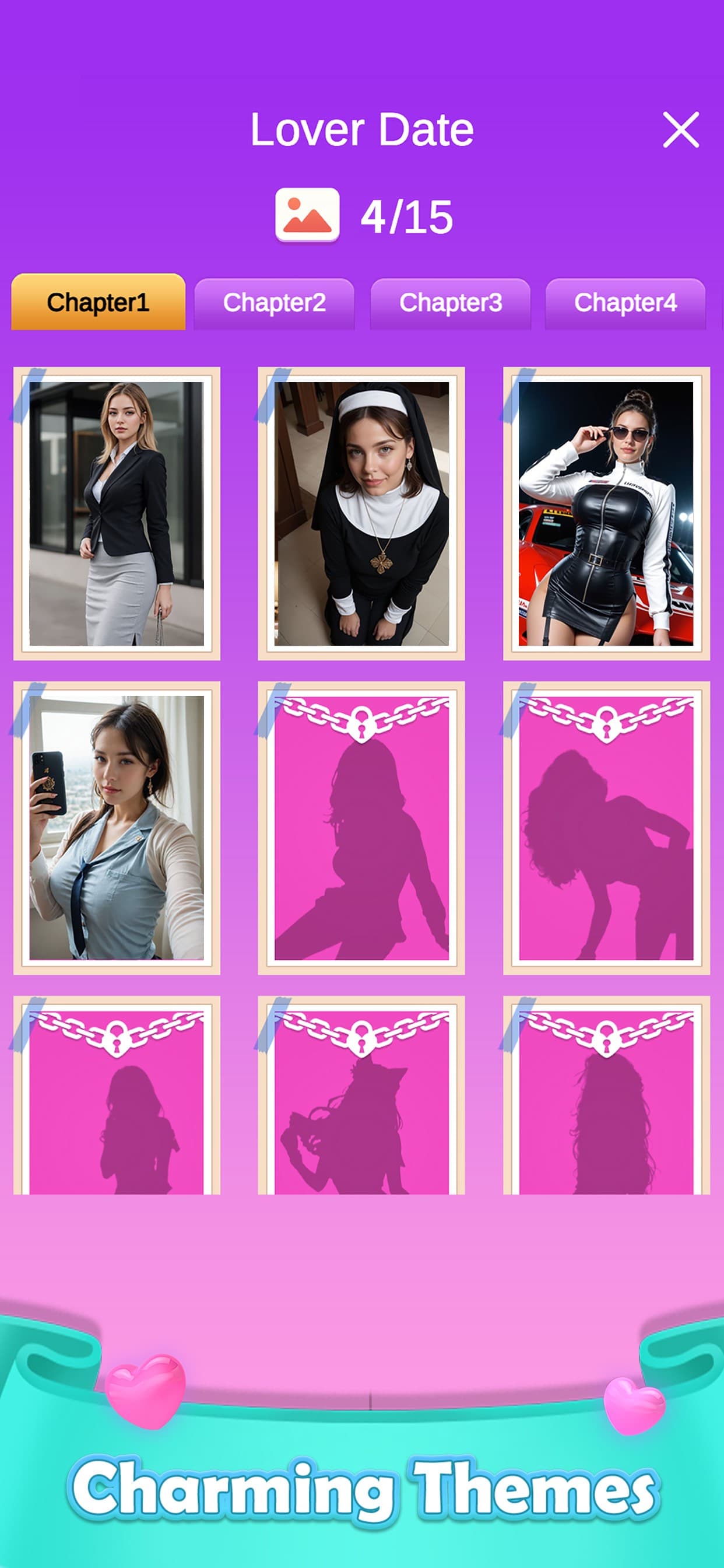 Solitaire Date-Girls Journey screenshot 5 - screenshot