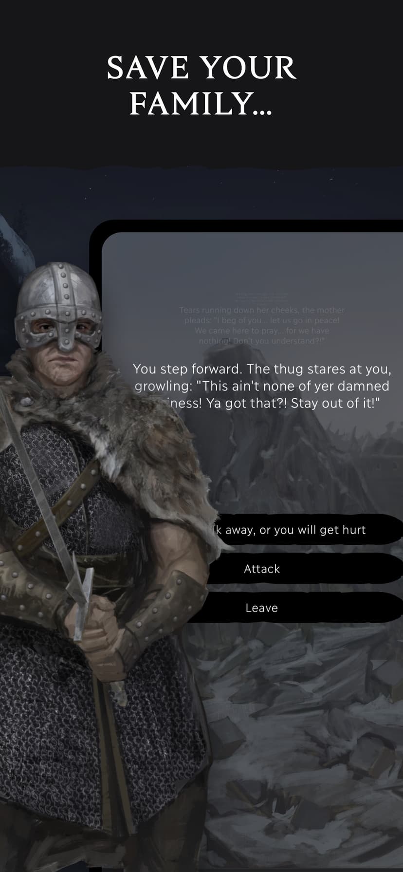 Eldrum: Red Tide - Text RPG screenshot 7 - screenshot