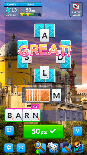 Wordscapes Solitaire screenshot 6 - screenshot