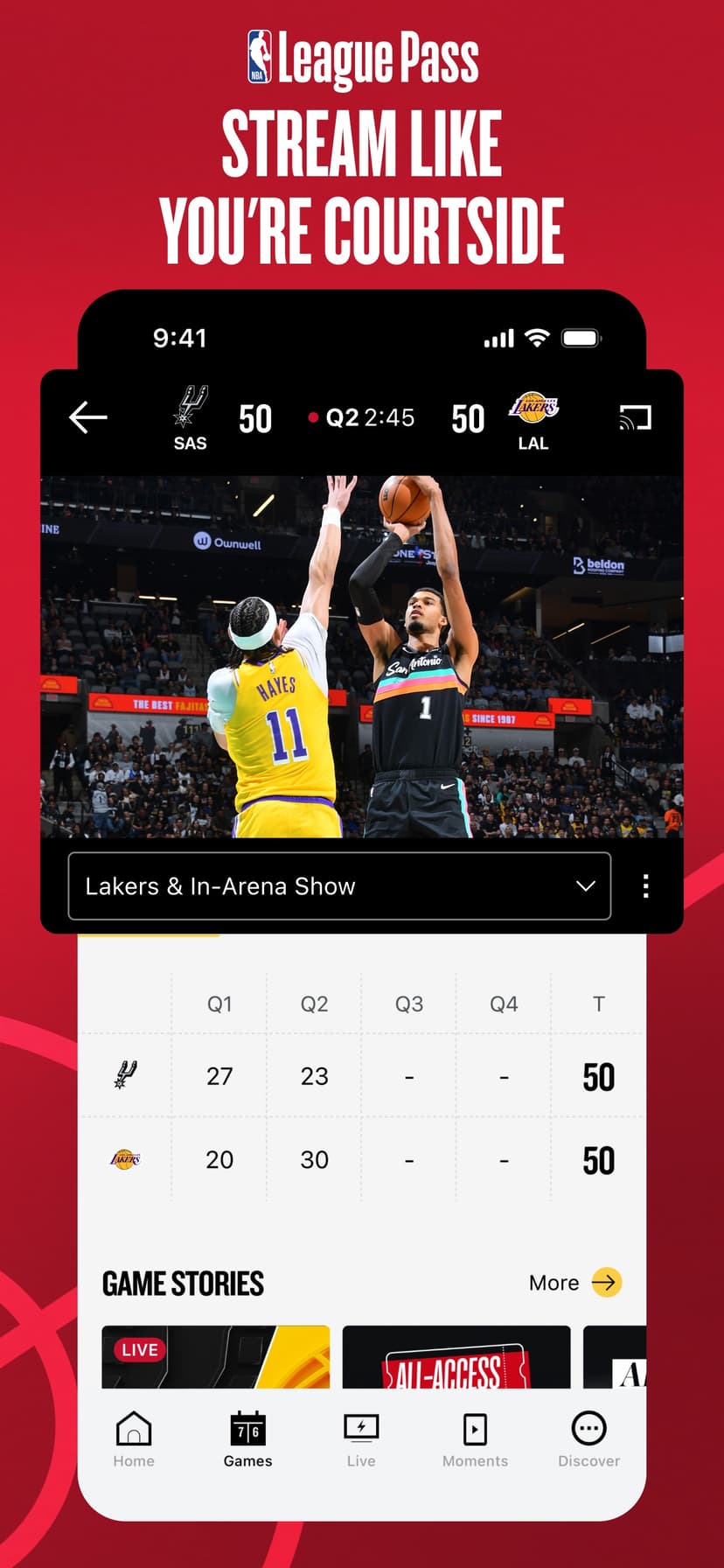 NBA: Live Games & Scores screenshot 3 - screenshot