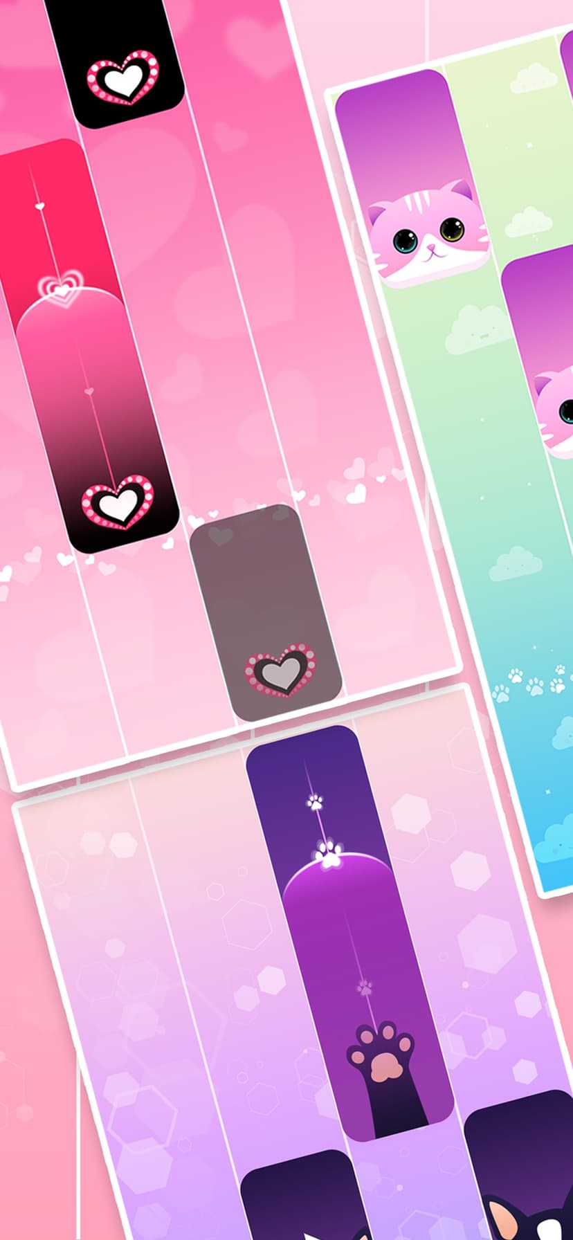 Pink Tiles: Piano Game screenshot 2 - screenshot