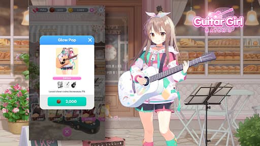 Guitar Girl Match 3 screenshot 8 - screenshot