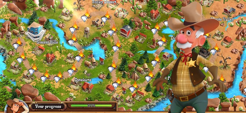 Country Tales: Wild West screenshot 4 - screenshot