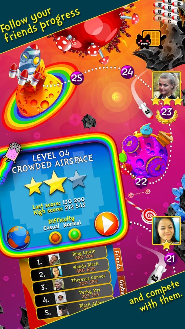 Nyan Cat: The Space Journey screenshot 5 - screenshot