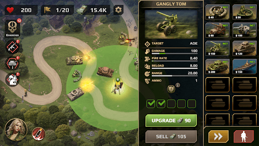 WWII Defense: RTS Army TD game screenshot 2 - screenshot