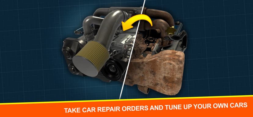 Car Mechanic Simulator: Racing screenshot 1 - screenshot