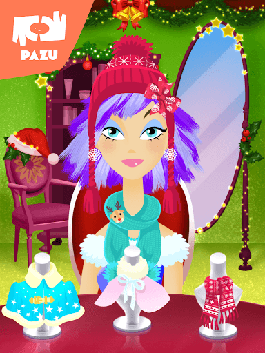Girls Hair Salon Christmas screenshot 11 - screenshot