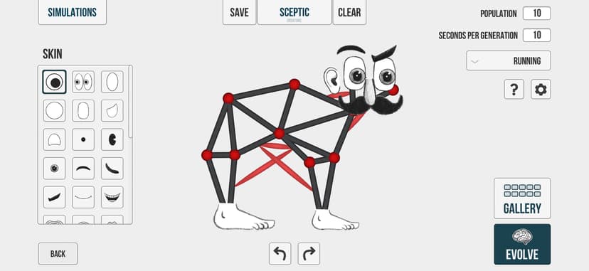 Evolution - Learning Creatures screenshot 7 - screenshot