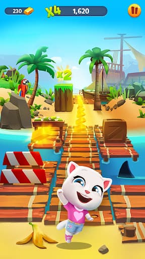 Talking Tom Gold Run screenshot 2 - screenshot